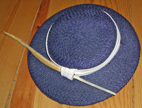 The Skimmer or Boater Straw Hat with Gail Carriger 
