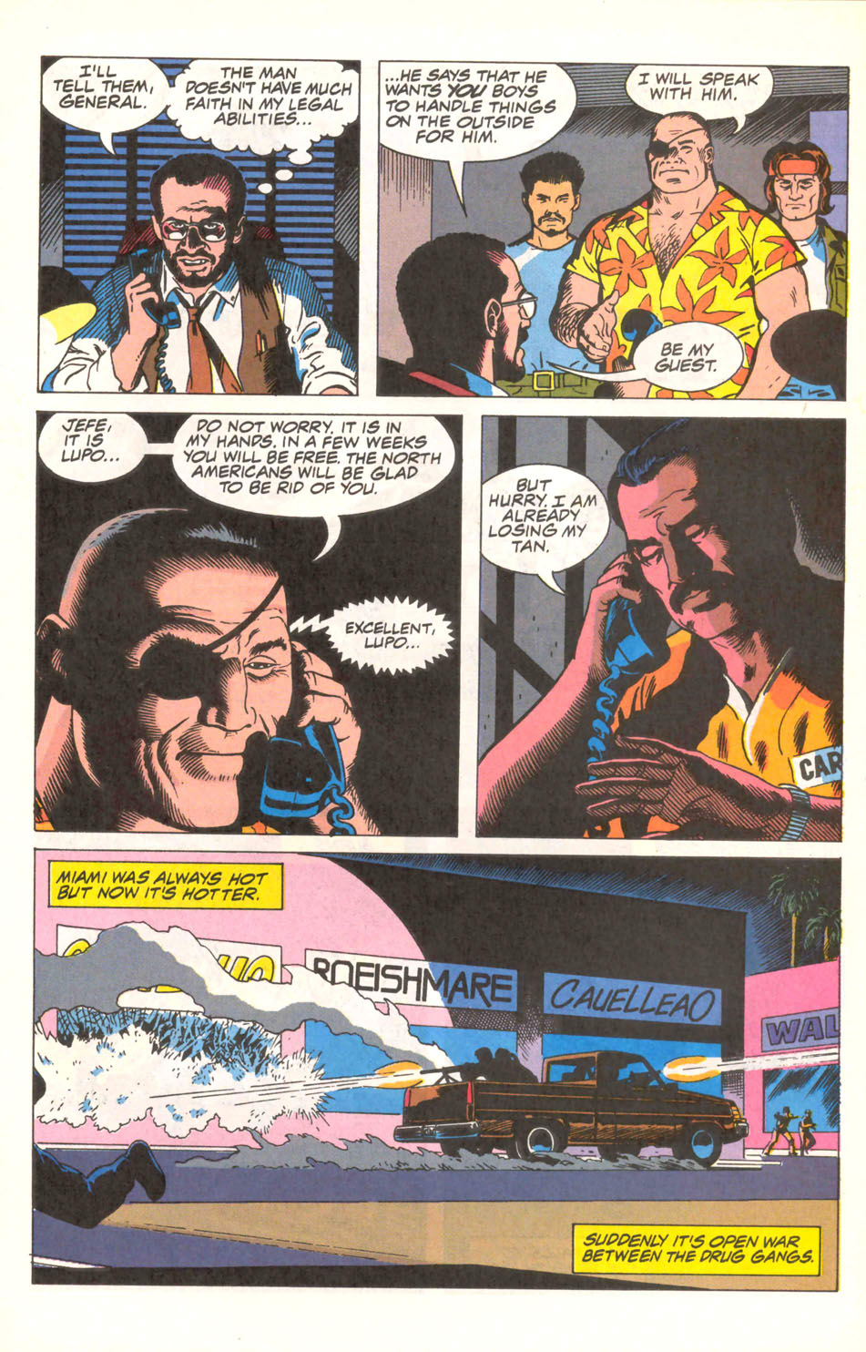 Read online The Punisher (1987) comic -  Issue #89 - Fortress Miami - 12