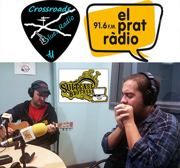 THE SUITCASE BROTHERS live in a Radio Station