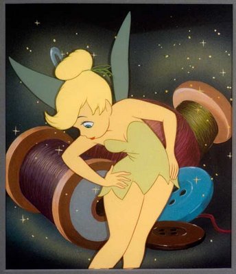 Tinker Bell Peter Pan 1953 animatedfilmreviews.filminspector.com