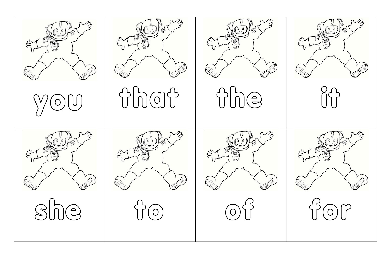 I,Teacher: Dolch Words Printable Games
