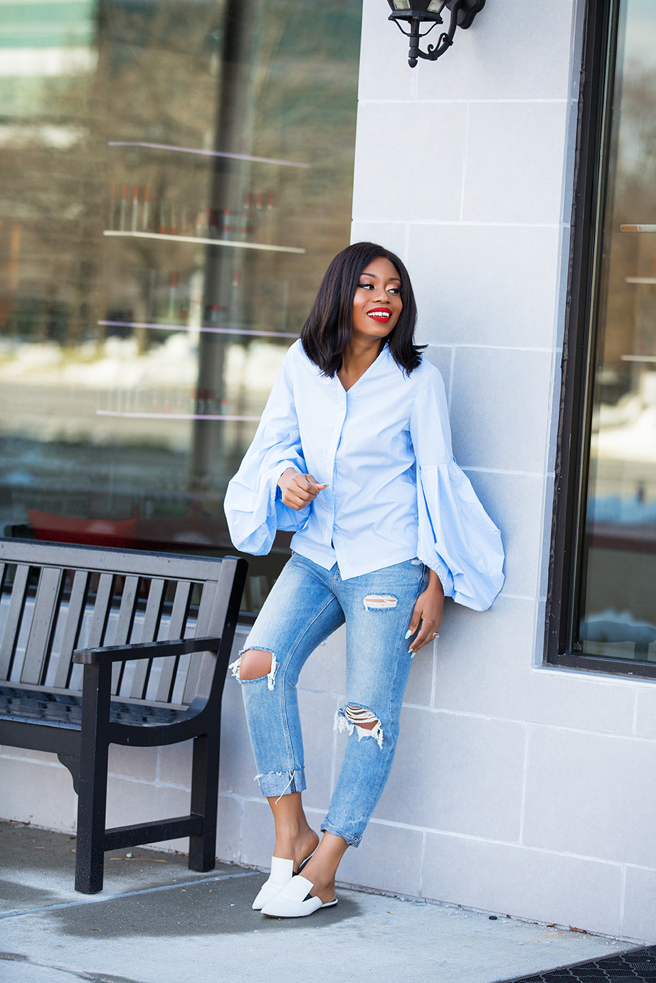 Balloon Sleeves J'ADOREFASHION Bloglovin’