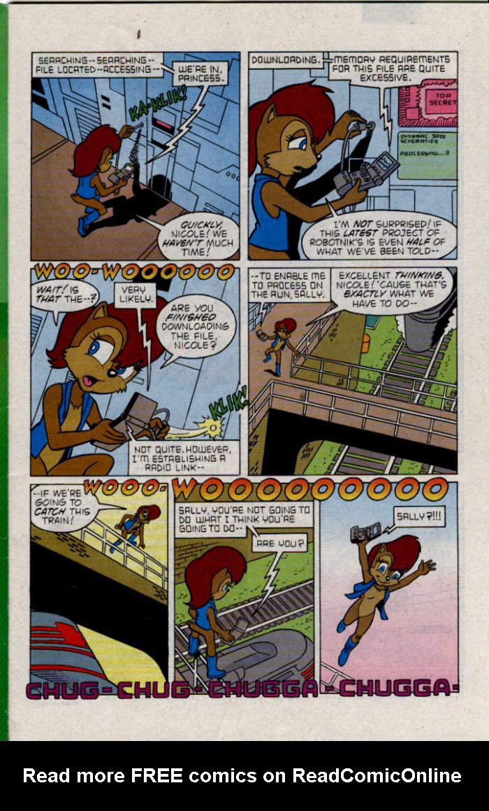 Read online Sonic The Hedgehog comic -  Issue #31 - 2