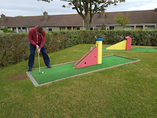 Crazy Golf at Onchan Pleasure Park on the Isle of Man