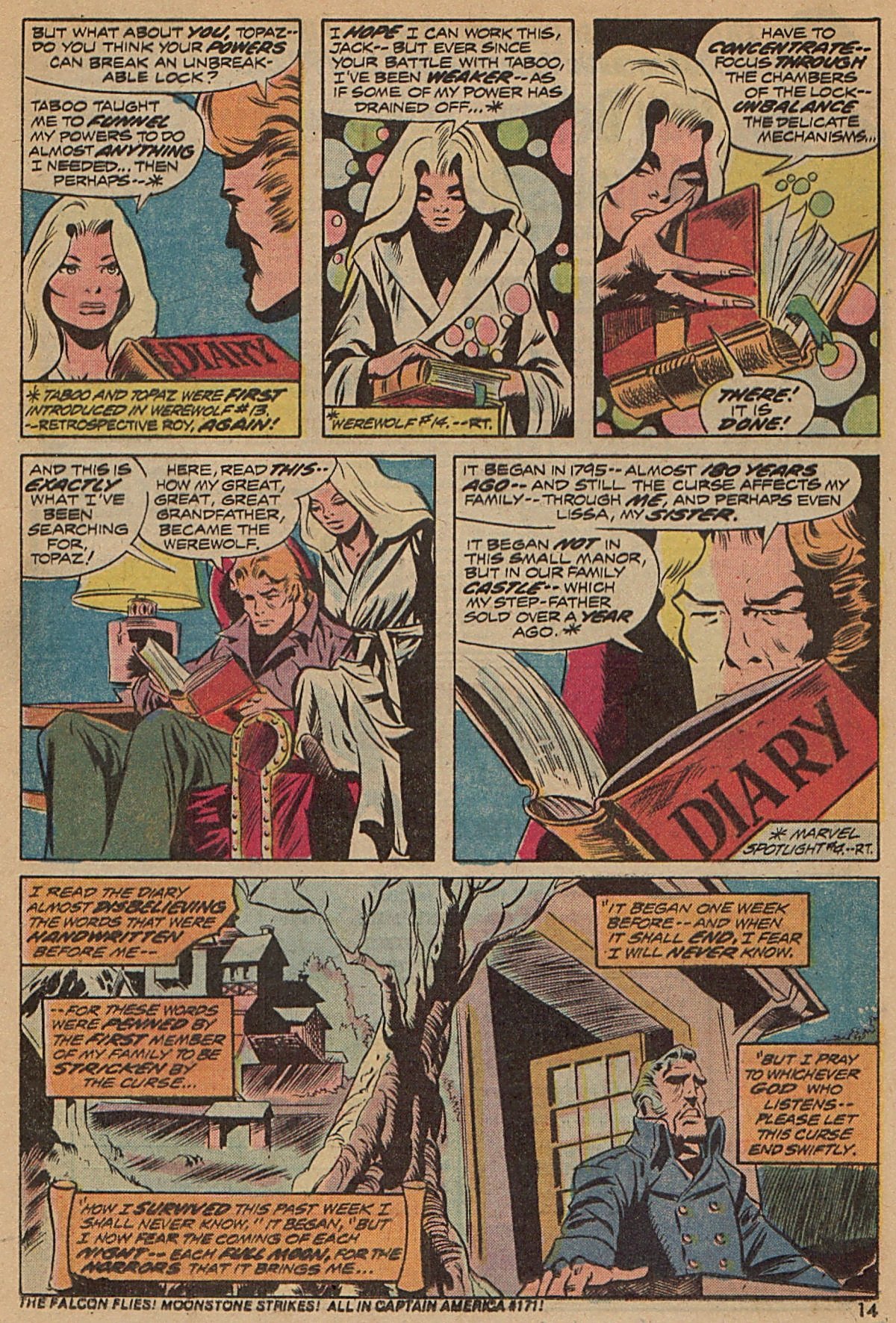 Read online Werewolf by Night (1972) comic -  Issue #15 - 9