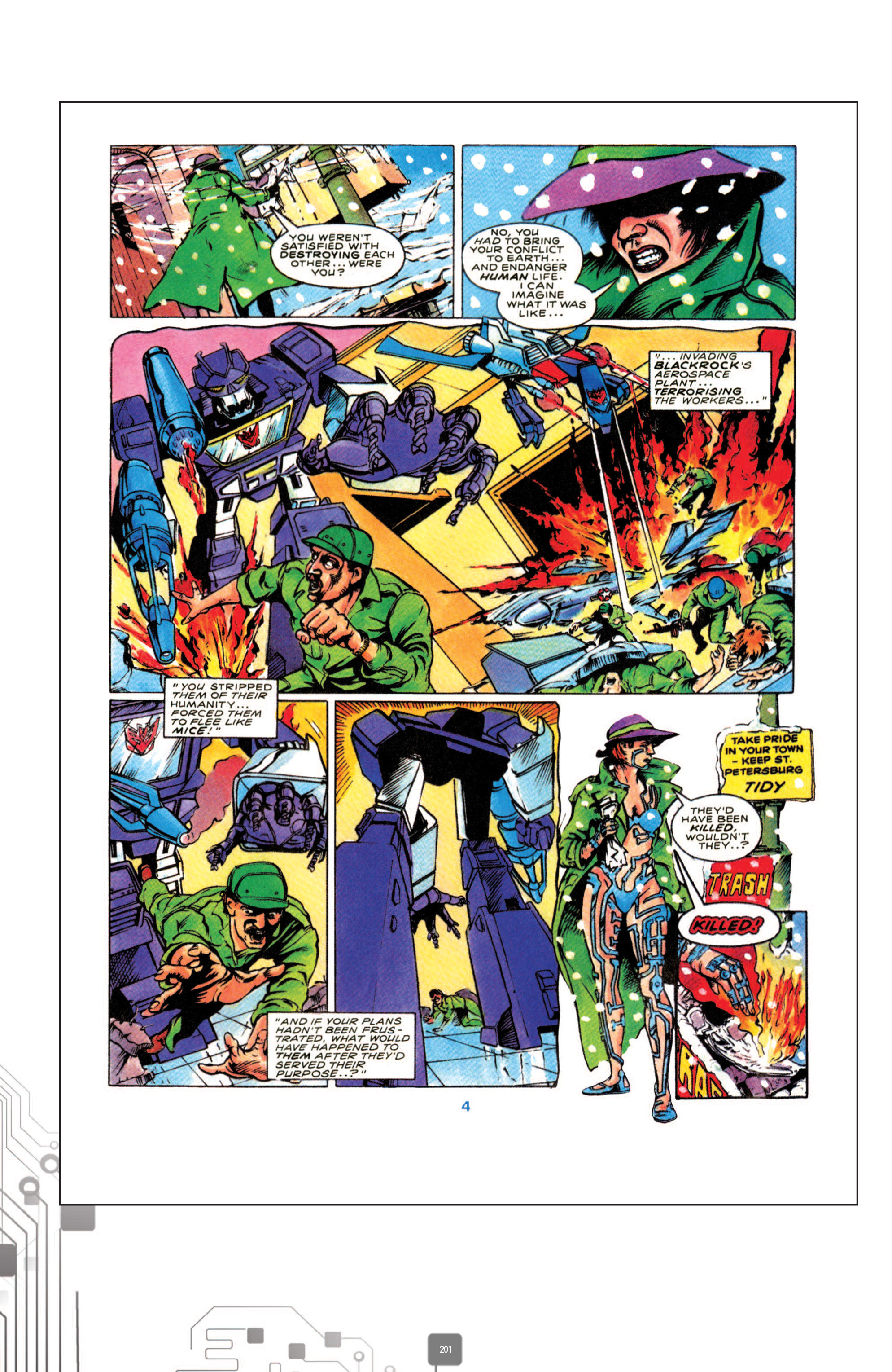 Read online The Transformers Classics UK comic -  Issue # TPB 1 - 202