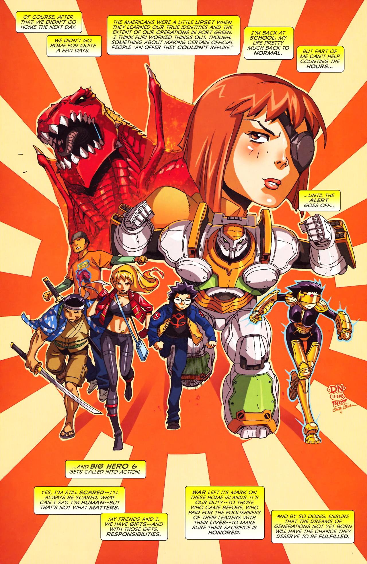 Read online Big Hero 6 (2008) comic -  Issue #5 - 23