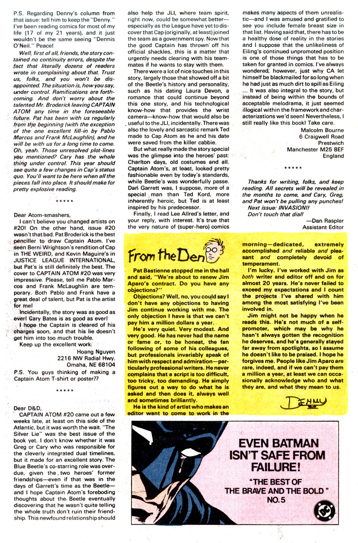 Read online Captain Atom (1987) comic -  Issue #23 - 25