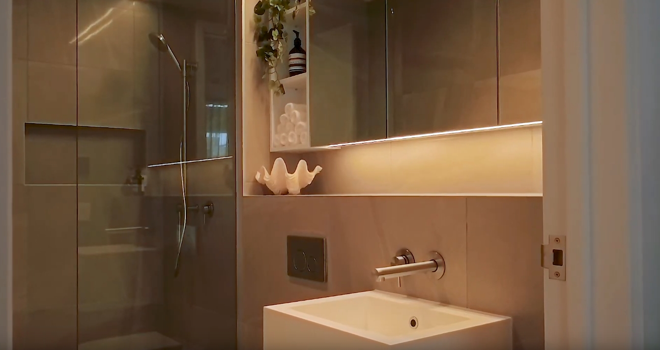11 Interior Design Photos vs. Tour 250-254 Kepa Road, Horizon, Mission Bay Luxury Condo