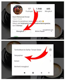 4 Cara Mengaktifkan Notifikasi (Unmute) Seseorang di Instagram CARA MENGAKTIFKAN NOTIFIKASI CERITA DAN KIRIMAN (UNMUTE STORIES AND POSTS) DARI PROFIL INSTAGRAM
