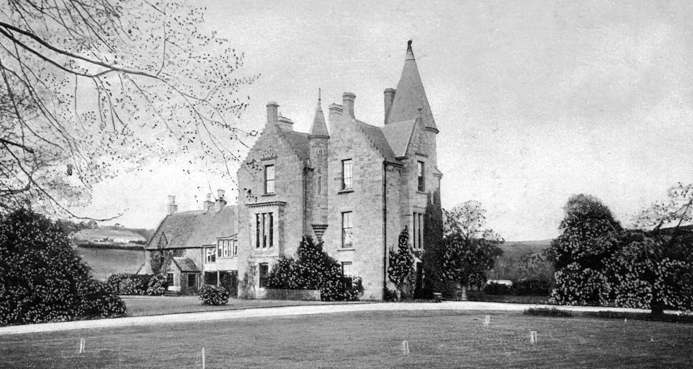 Tour Scotland Old Photograph Drumhead House Cardross Scotland