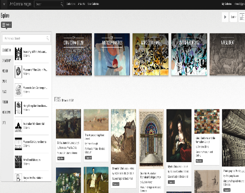 google cultural institute artworks sharing ultra resolution popular