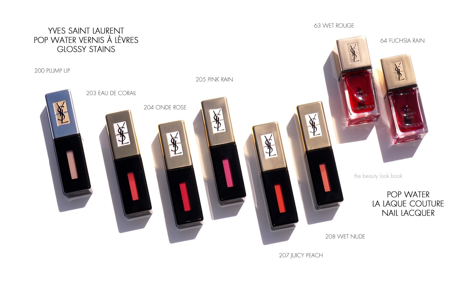 Saint Laurent Collection: New Glossy Stains and Nail Lacquers - The Beauty Look Book