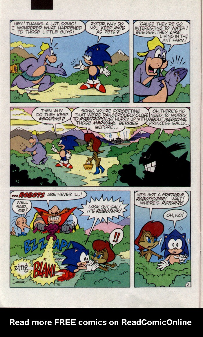 Read online Sonic The Hedgehog comic -  Issue #23 - 3