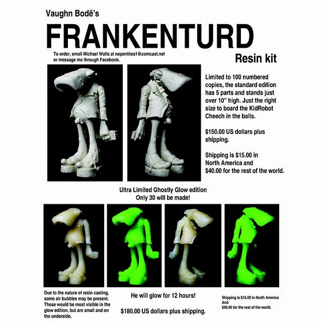 Frankenturd Resin Figure by Mark Bode and Michael Waltz