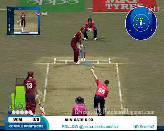 HD Studioz ICC World T20 2016 Patch For Cricket 07