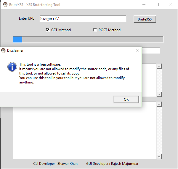 BruteXSS Tool to find XSS vulnerabilities in web application