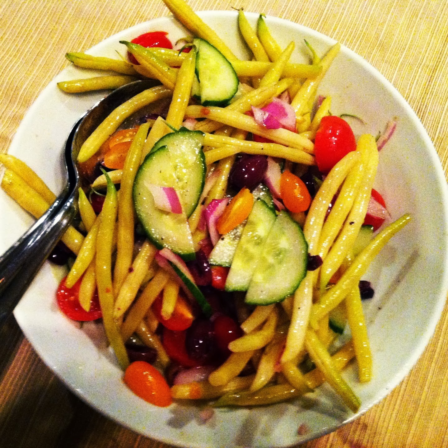 veegmama Green Bean Mediterranean Salad