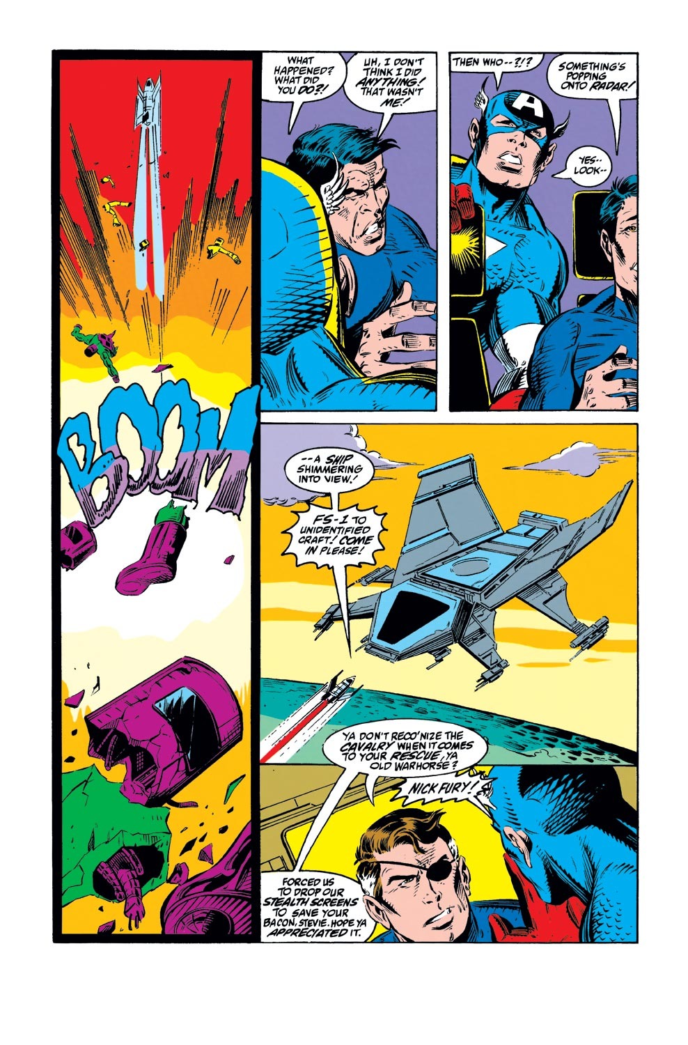 Read online Captain America (1968) comic -  Issue #414 - 17