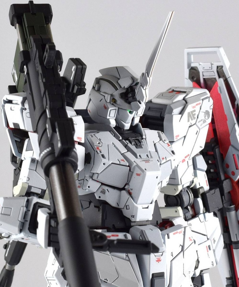 Custom Build: RG 1/144 Unicorn Gundam [Detailed]