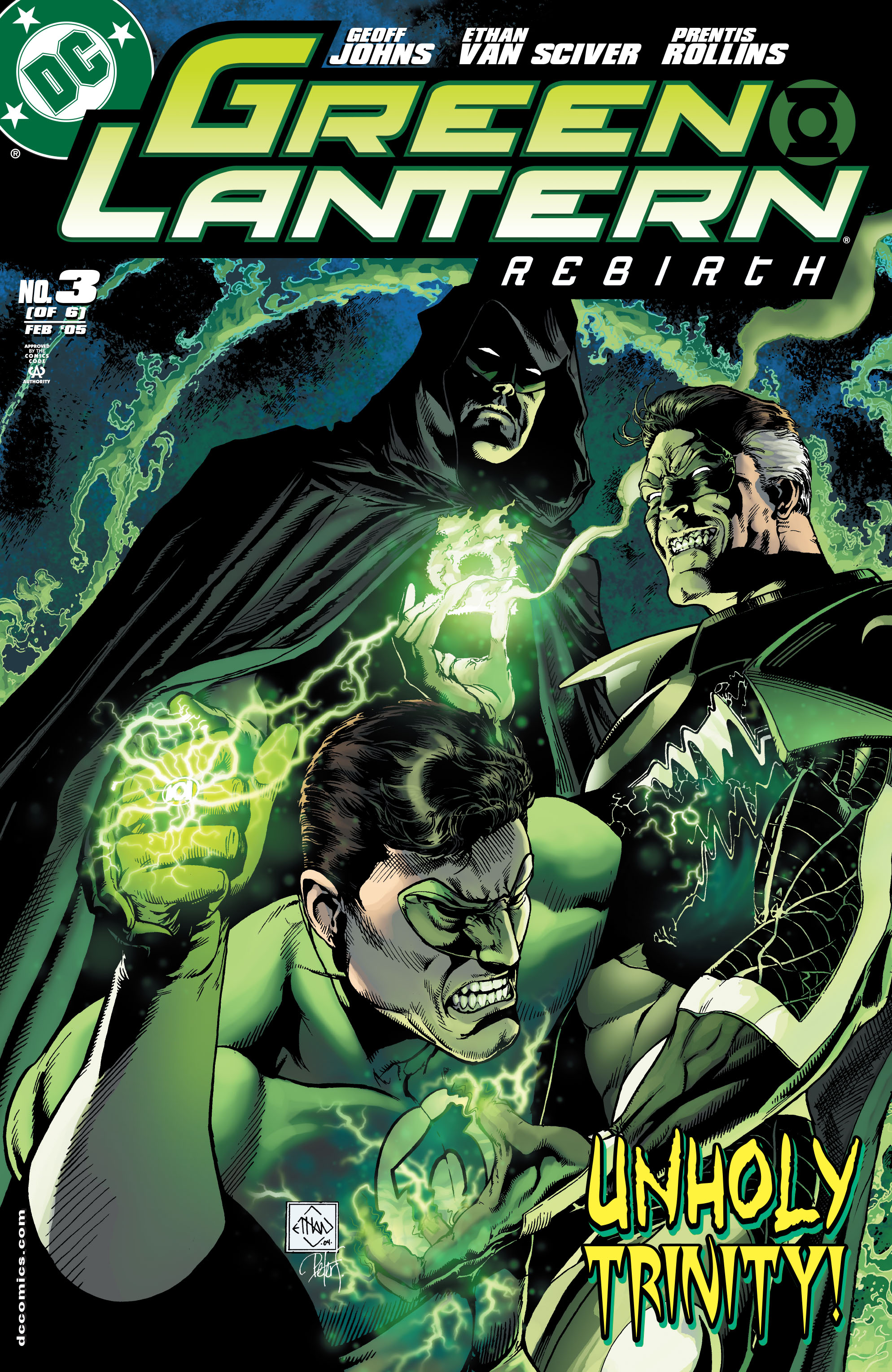 Read online Green Lantern: Rebirth comic -  Issue #3 - 1