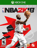NBA 2K18 Game Cover Xbox One