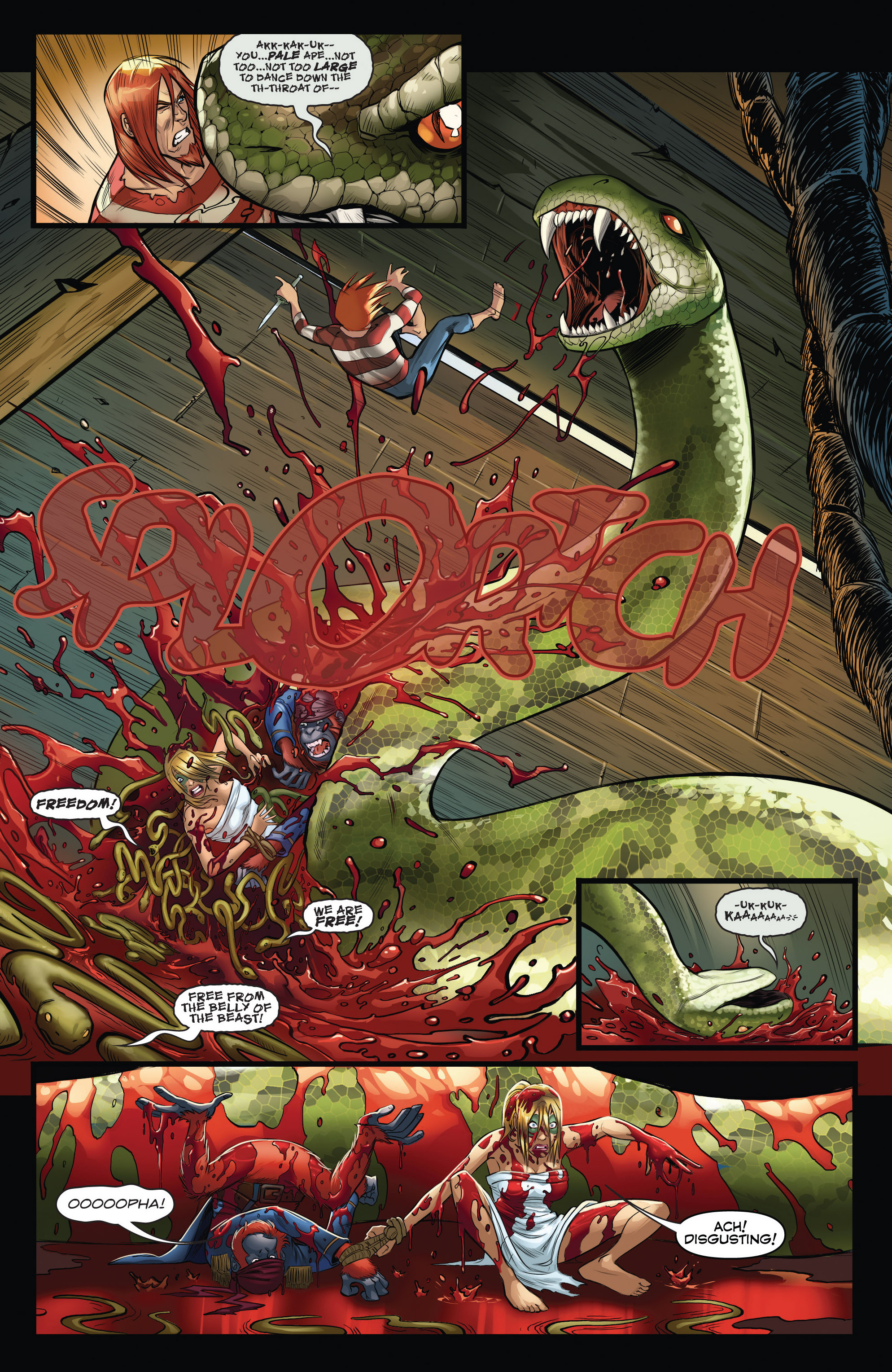 Read online Grimm Fairy Tales presents The Jungle Book: Fall of the Wild comic -  Issue #3 - 15