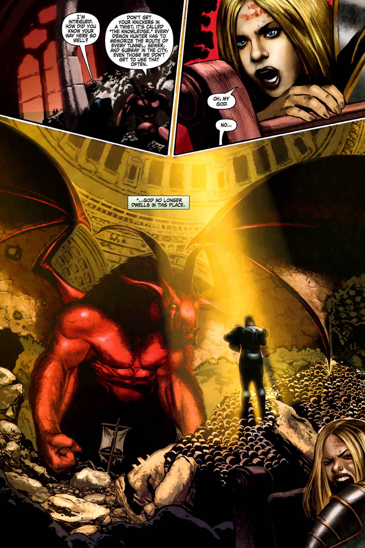 Read online Hellgate: London comic -  Issue #3 - 10