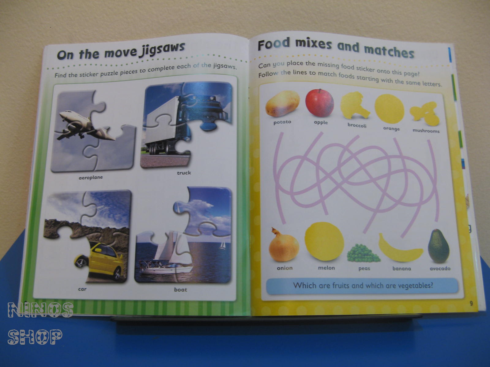 Book: My ABC Sticker Activity Book | NINOS SHOP