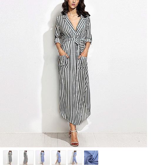 Pink And Blue Dress - Online Sale