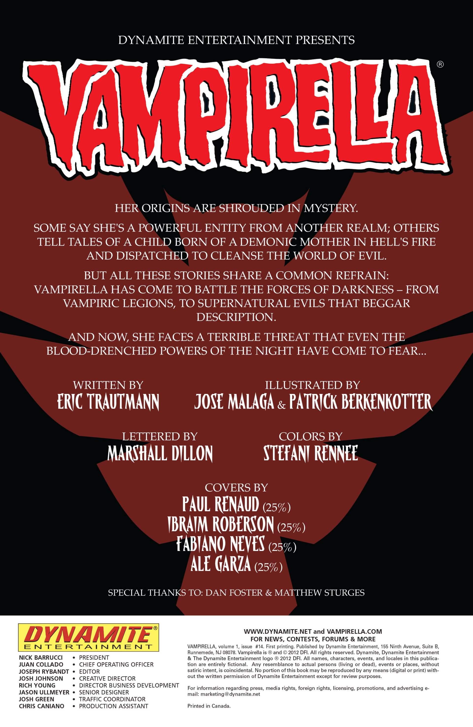 Read online Vampirella (2010) comic -  Issue #14 - 5