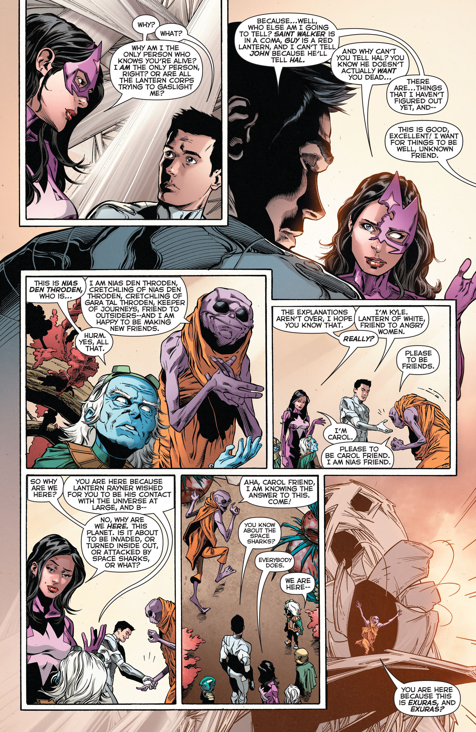 Read online Green Lantern: New Guardians comic -  Issue #25 - 4