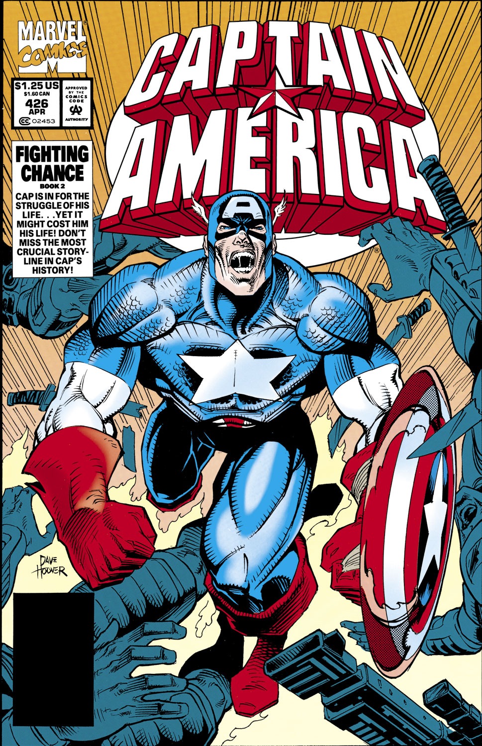 Read online Captain America (1968) comic -  Issue #426 - 1