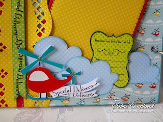 CRG "Boy Oh Boy" Baby Memory Book - 5-Year Illustrated Keepsake Album With Photo Frame Cover