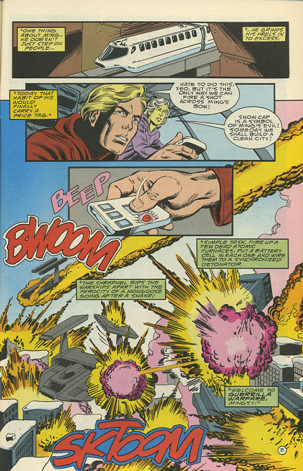 Read online Flash Gordon (1988) comic -  Issue #7 - 22