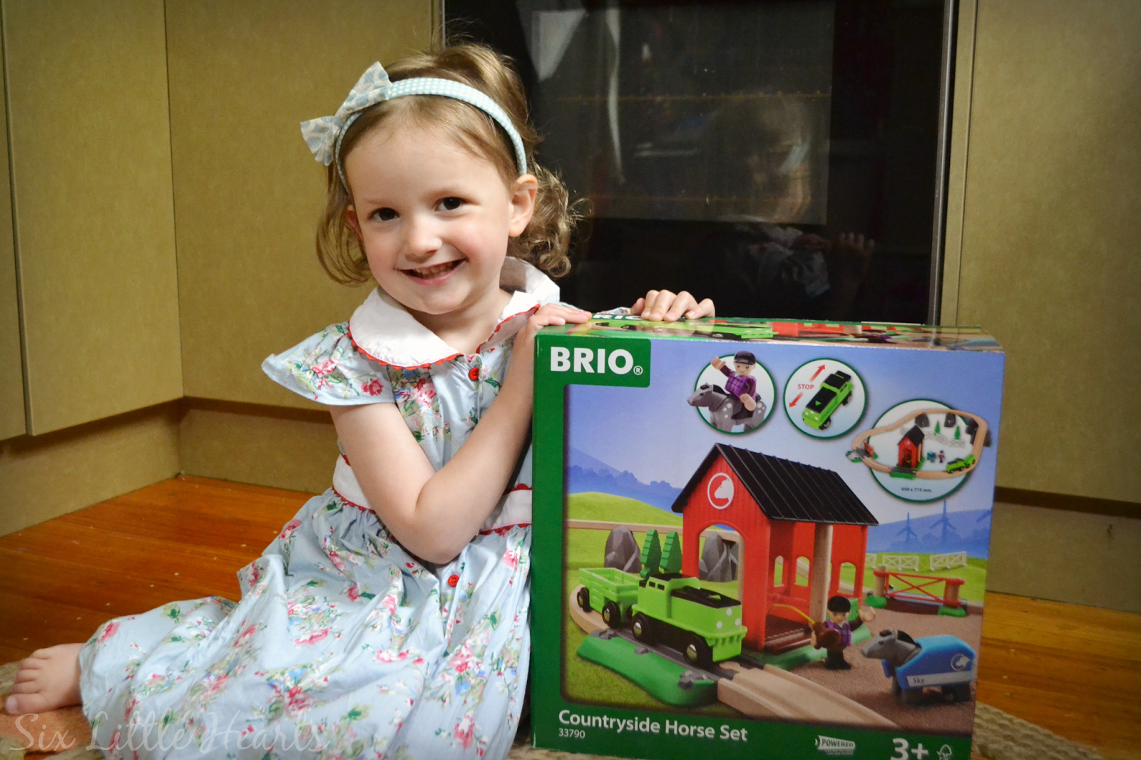 brio countryside horse set