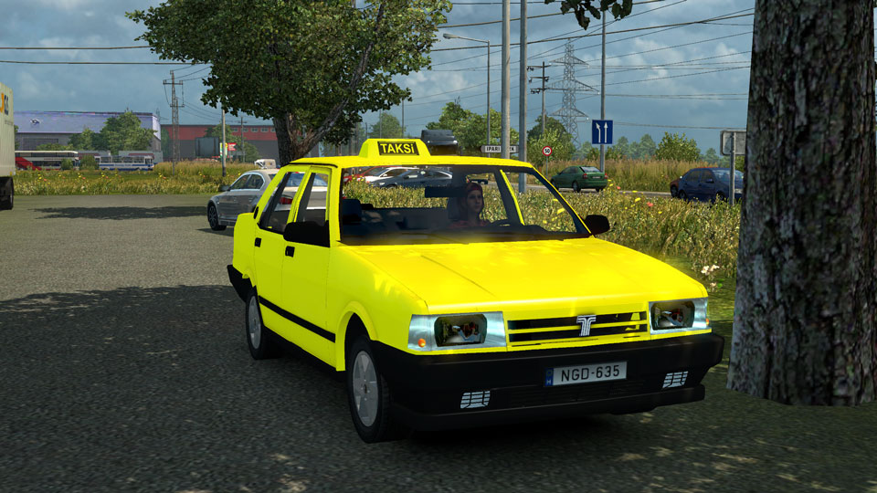 Euro Truck Simulator 2 Yeni TOFAŞ Şahin Taksi Modu Euro Truck