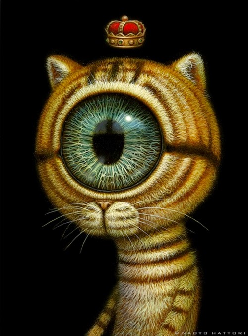 10-King-Eyecat-Naoto-Hattori-Dream-or-Nightmare-Surreal-Paintings-www-designstack-co