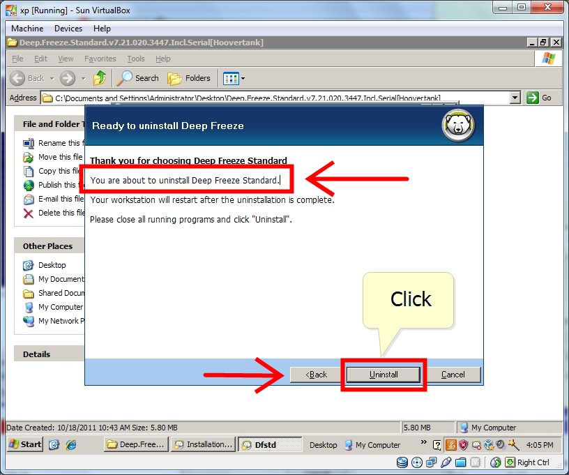 Sir Sherwin's Computer Tutorial Using Deep Freeze on your computer A