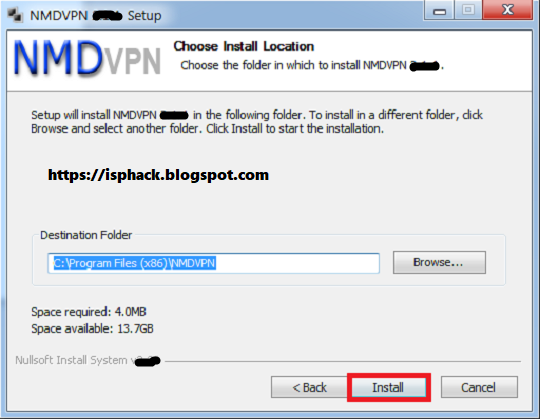 nmd vpn config file free download