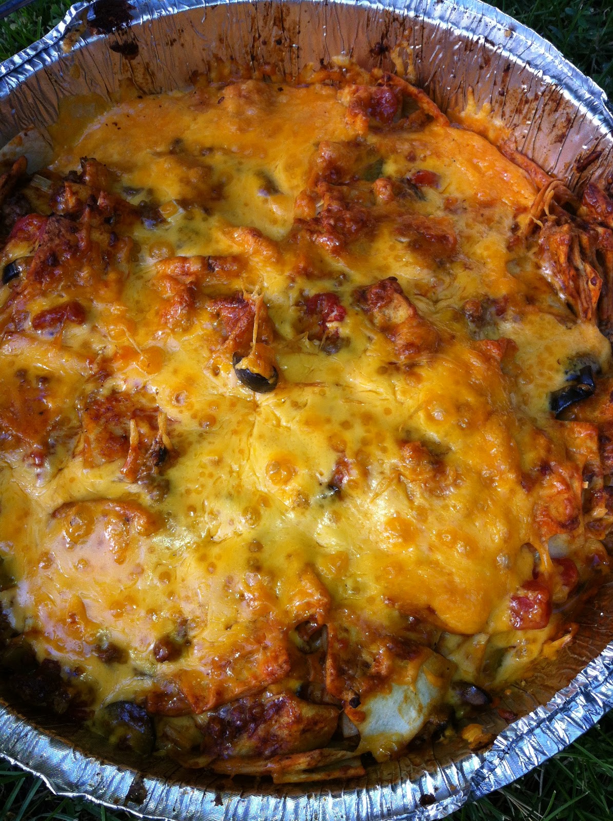 Mitch's Kitchen Dutch Oven Mexican Lasagna