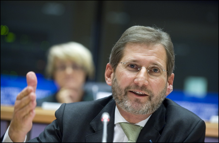 On Monday Hahn Starts His Two day Visit To Skopje on-monday-hahn-starts-his-two-day-visit-to-skopje