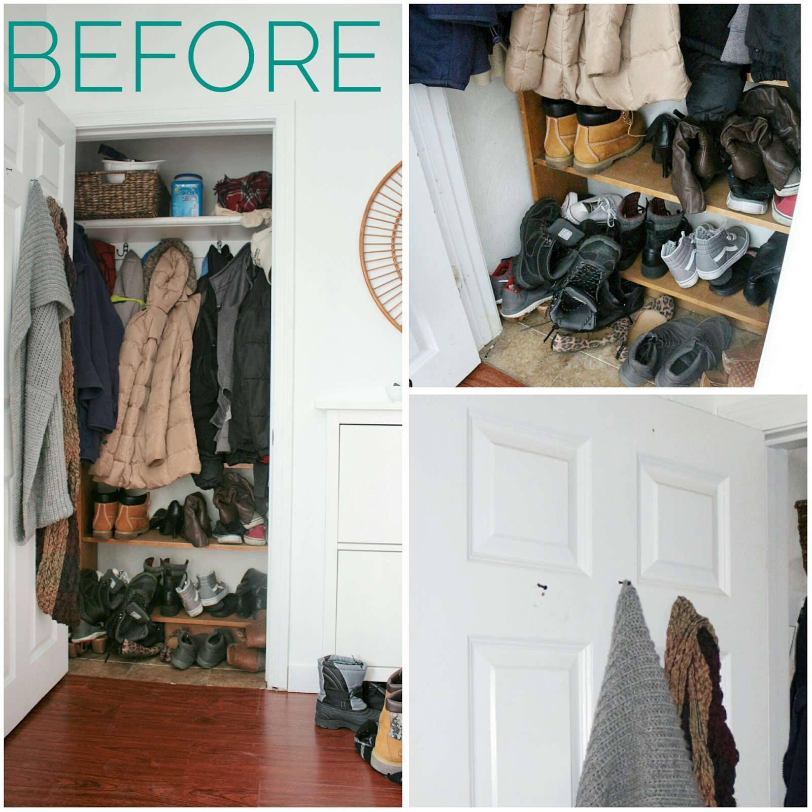 Organization Entryway, Coat Closet and Mini Command Center Made by Carli