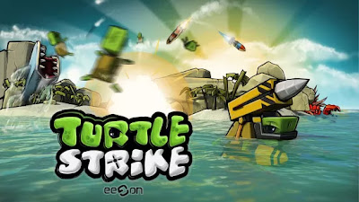 TurtleStrike game for Android devices, a multiplayer game which is a mashup of Worms and Scorched Earth of PC