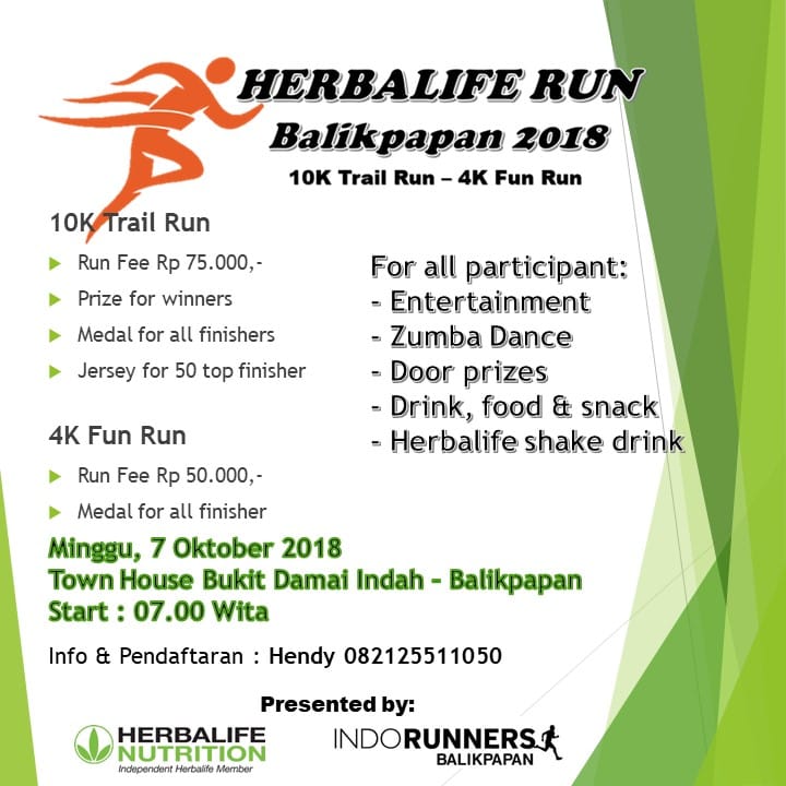 Herbalife Run - Balikpapan • 2018 Herbalife Run - Balikpapan • 2018