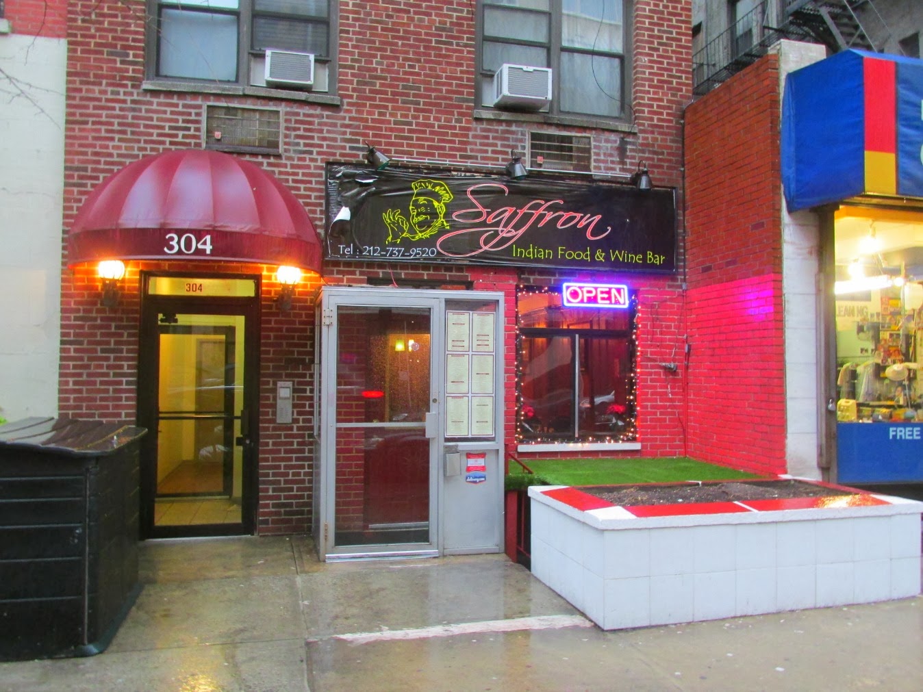 Midtown Blogger/Manhattan Valley Follies Saffron Indian Restaurant