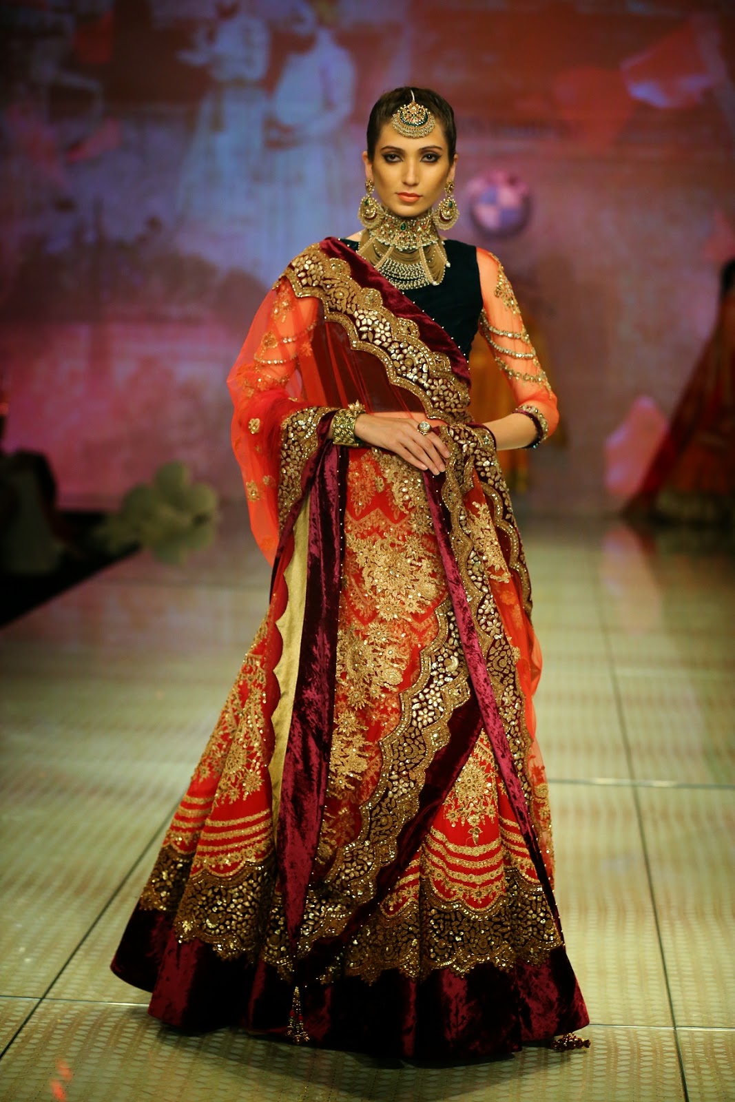 Modern Mughals by Tarun Tahiliani | BMW India Bridal Fashion Week 2014 ...