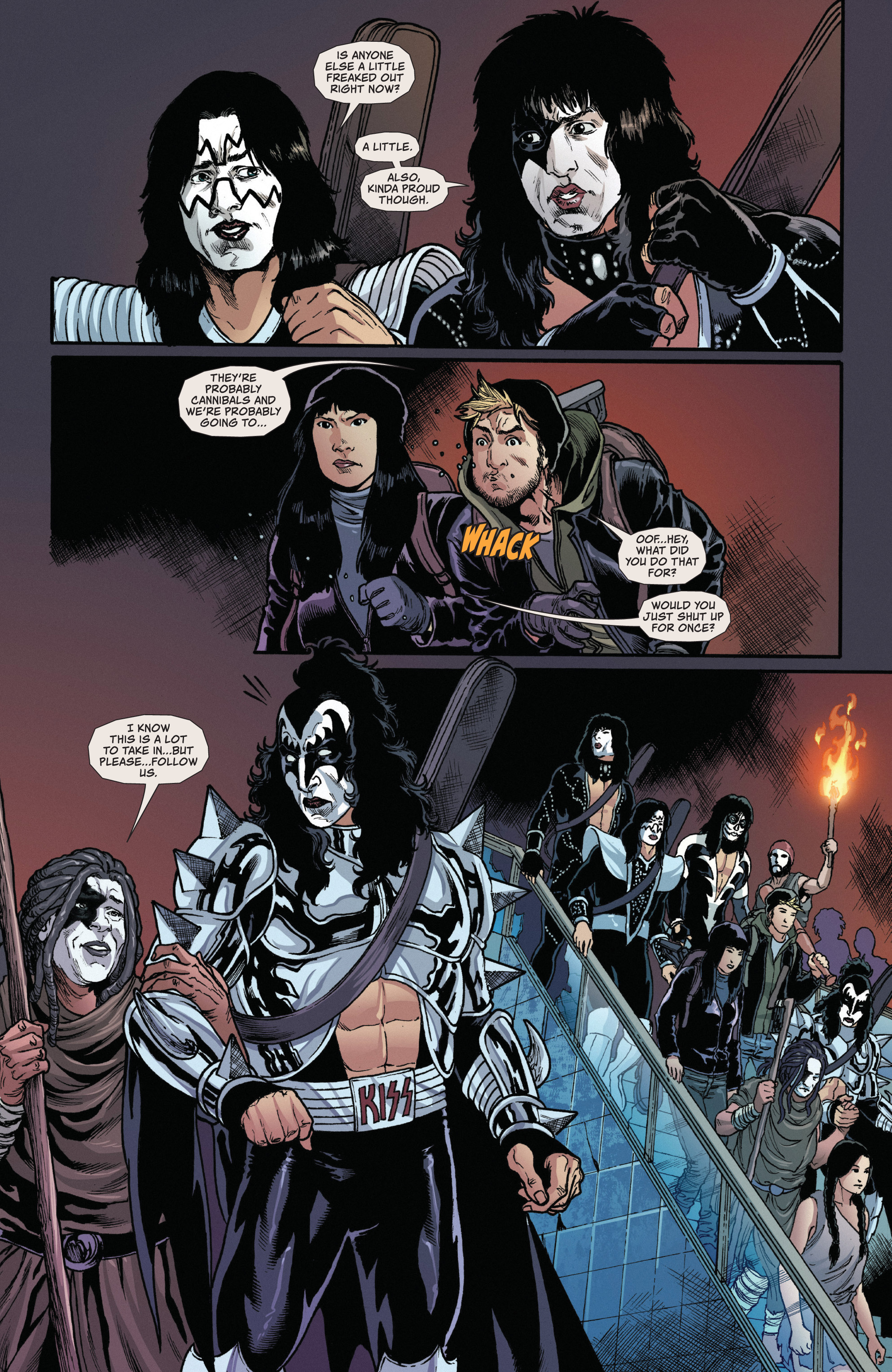 Read online Kiss: Zombies comic -  Issue #4 - 18