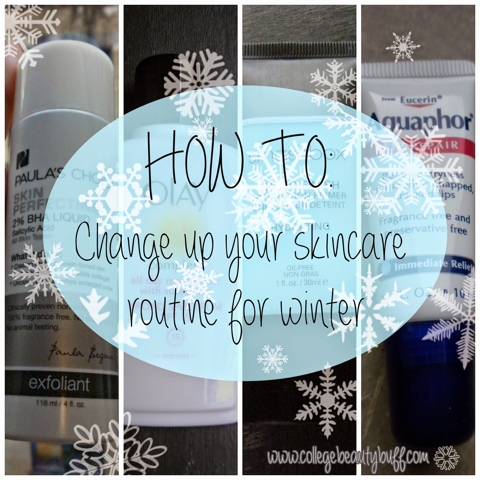 Sammi the Beauty Buff: How To: Change Up Your Skincare Routine For Winter