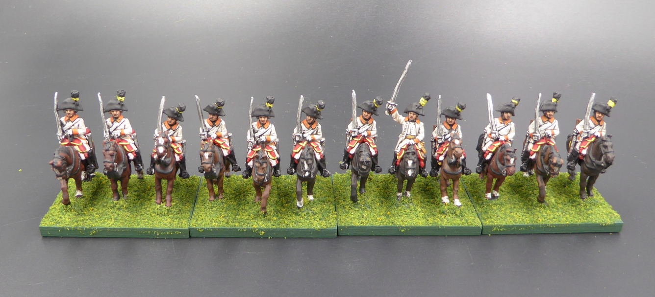 Palouse Wargaming Journal: AB Austrian 3rd Dragoon Rgt in Bicorne